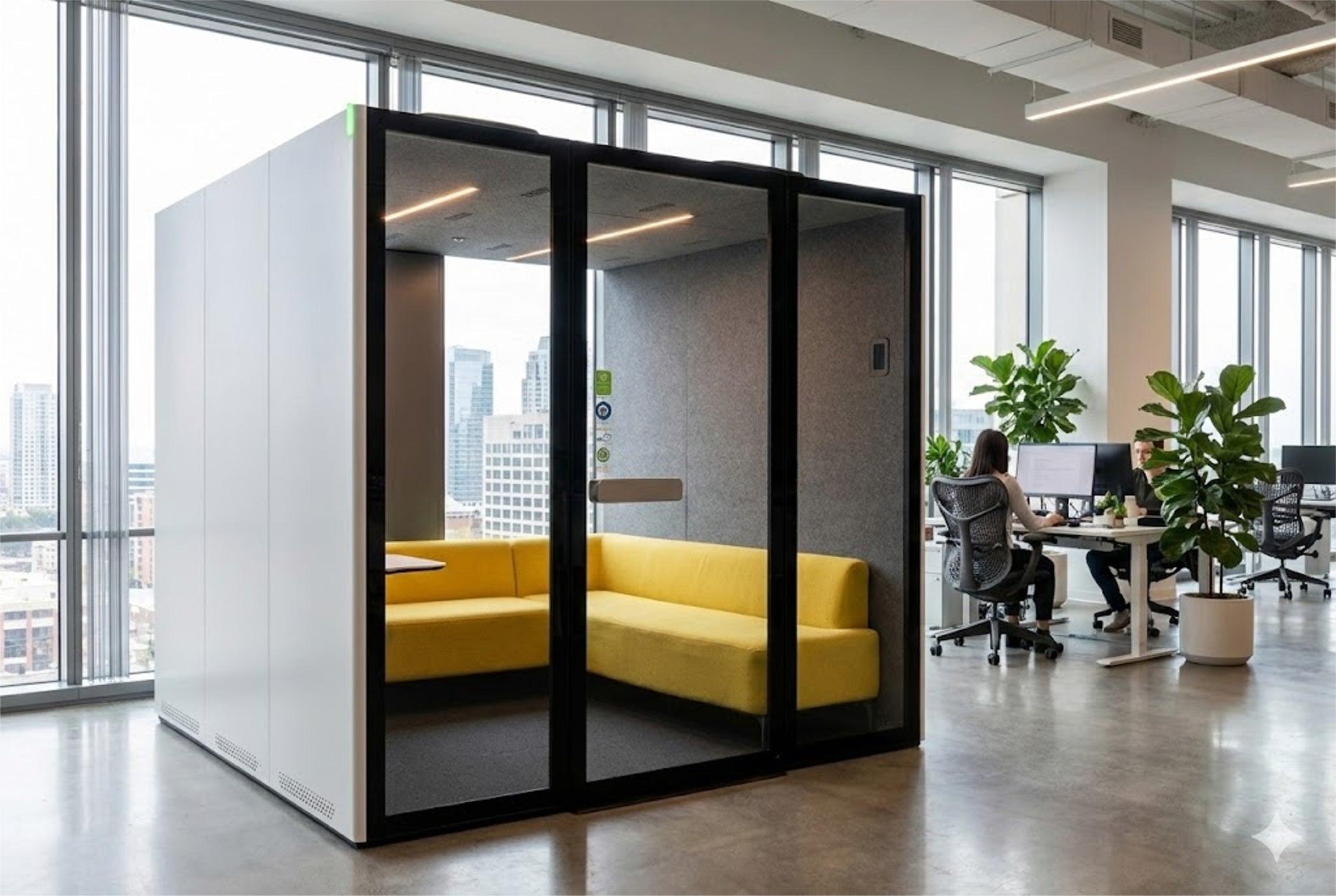 INAPOD PLUS  C-POD   1-5 Person Square Pod