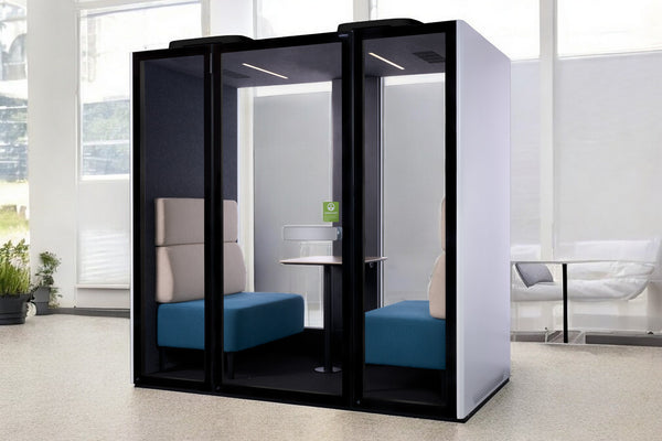 SERIES 2 - D POD 1-4 Person Meeting Pod - 2200 x 1250 x 2180h - INAPOD